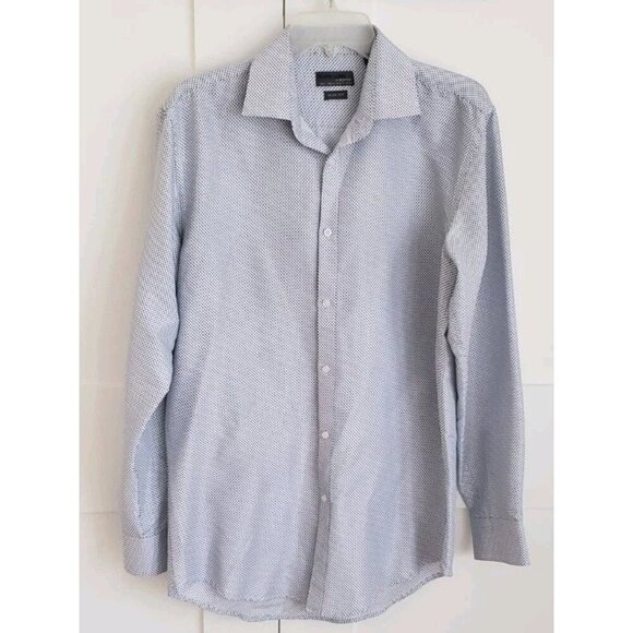 Black Label Other - BLACK LABEL BY RUFFINI MEN'S SLIM DRESS SHIRT SZ 15-15.5 /34-35 MADE IN ITALY